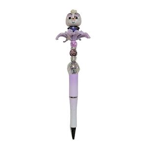 Olaf As Ursula Doorables Disney Custom Beaded Ballpoint Twist Pen With Topper